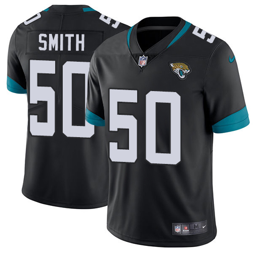 Nike Jacksonville Jaguars #50 Telvin Smith Black Team Color Men Stitched NFL Vapor Untouchable Limited Jersey